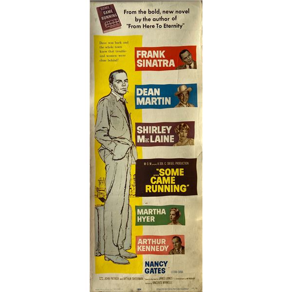 Some Came Running 1959 original vintage insert card