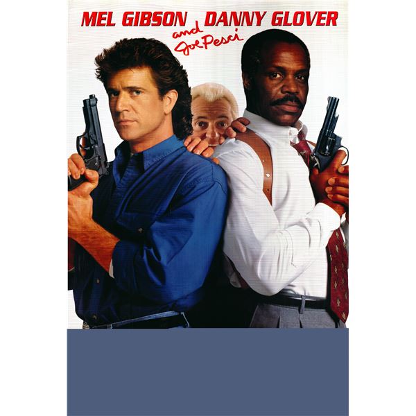 Lethal Weapon 3 1992 original one sheet poster