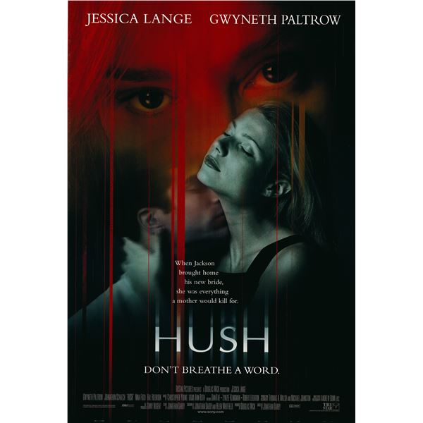Hush 1998 original one sheet poster
