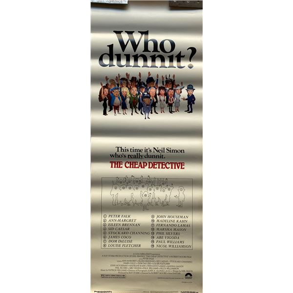 The Cheap Detective insert card