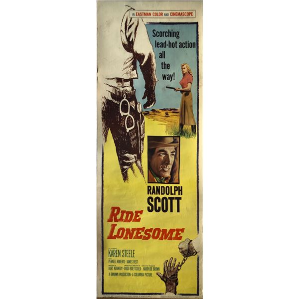 Ride Lonesome insert card