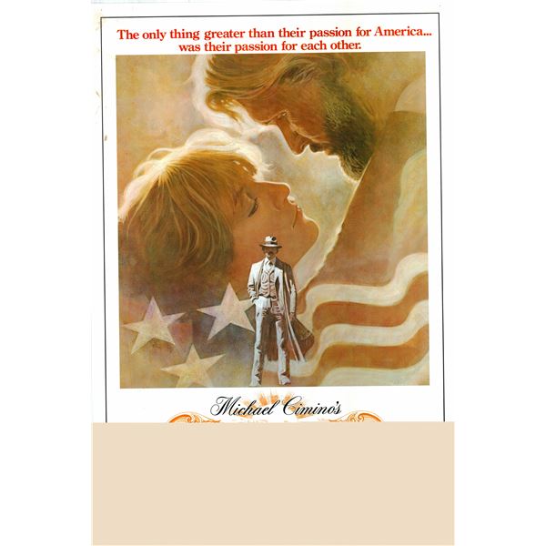 Heaven's Gate 1980 original vintage one sheet poster