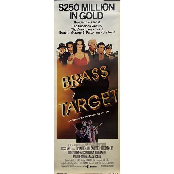 Brass Target insert card