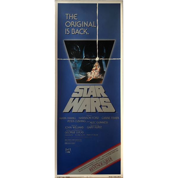 Star Wars Revenge of the Jedi insert card.- RARE