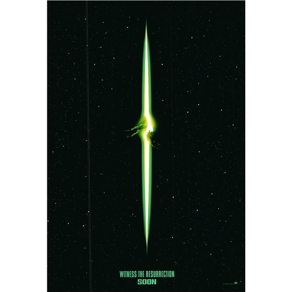 Alien Resurrection 1997 original one sheet poster