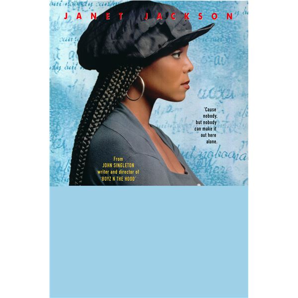Poetic Justice 1993 original one sheet poster