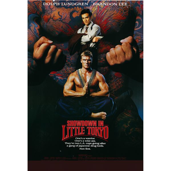 Showdown in Little Tokyo 1991 original one sheet poster