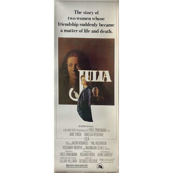 Julia 1977 original vintage insert card