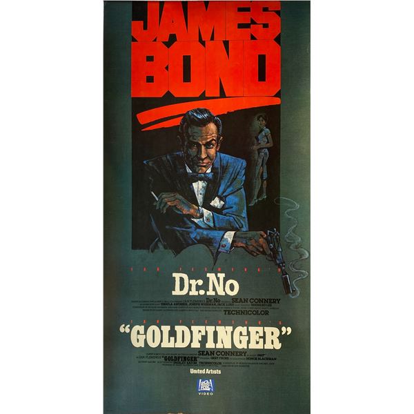 Dr. No & Goldfinger 1964 original vintage insert card