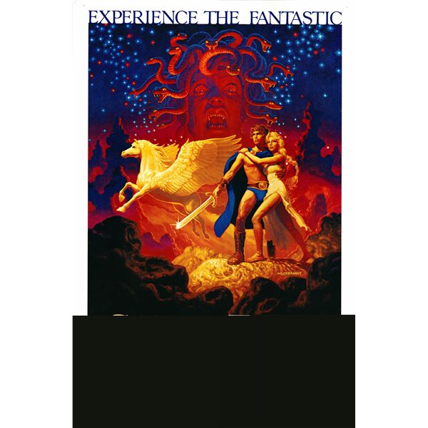 Clash of the Titans 1981 original vintage one sheet