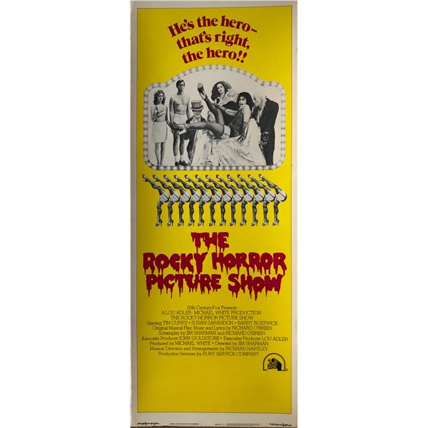 Rocky Horror Picture Show insert card
