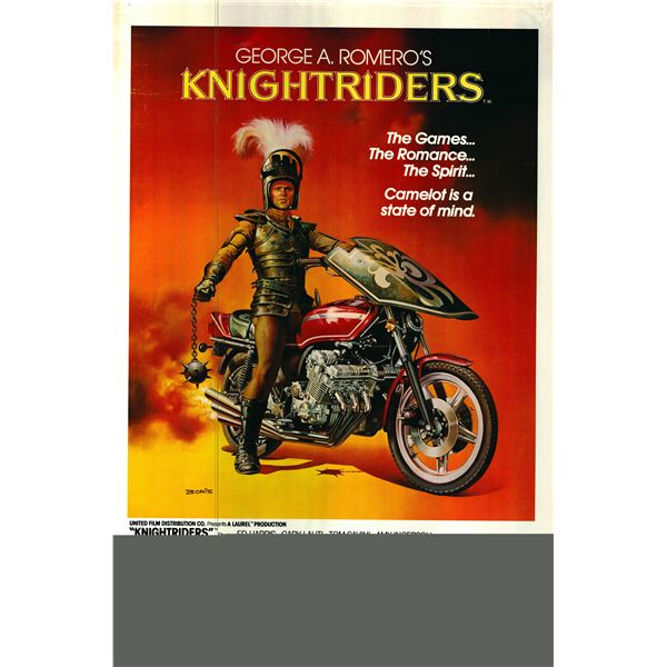 Knightriders 1981 original vintage one sheet poster