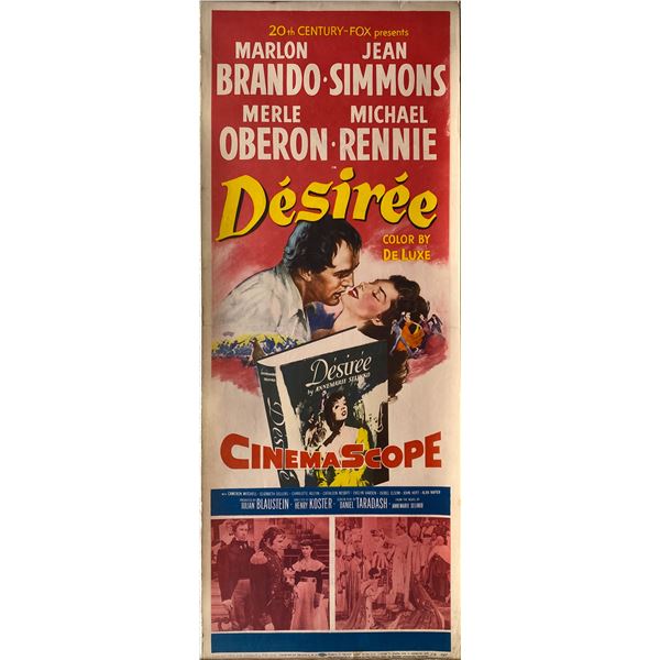 DÃ©sirÃ©e 1954 original vintage insert card