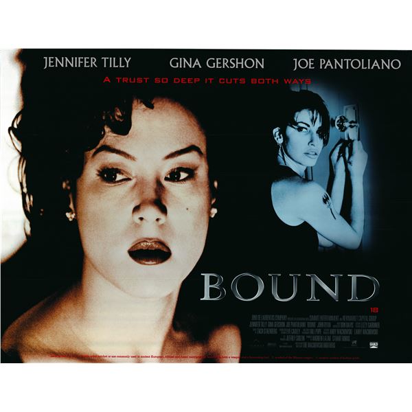 Bound 1996 original quad poster