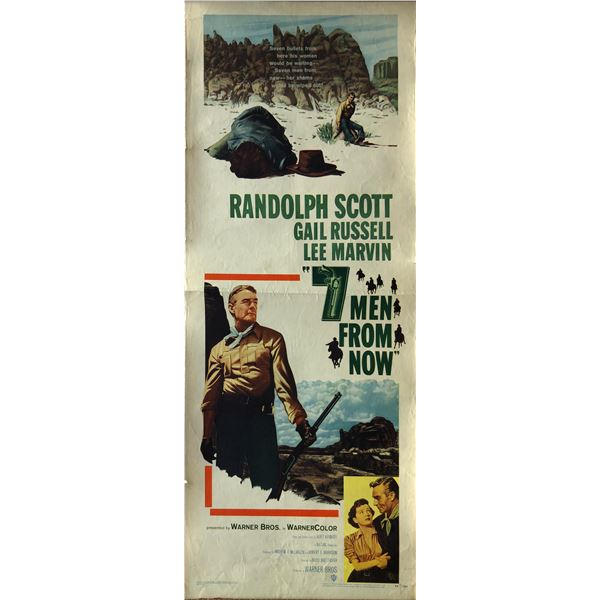 Seven Men From Now insert card