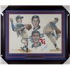 Image 1 : SANDY KOUFAX SIGNED LIMITED EDITION FRAMED PRINT (PSA COA)