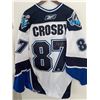 Image 1 : SIDNEY CROSBY SIGNED OCEANIC RIMOUSKI REEBOK PRO JERSEY ( FRAMEWORTH COA)