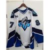 Image 2 : SIDNEY CROSBY SIGNED OCEANIC RIMOUSKI REEBOK PRO JERSEY ( FRAMEWORTH COA)