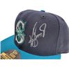 Image 1 : Ken Griffey Jr. Autographed New Era Hat Seattle Mariners Size 7 Signed In Silver Beckett (BAS Holo)