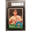 Image 1 : 1963 TOPPS #206 RAY WASHBURN (KSA 9.5)