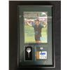 Image 1 : BETH DANIEL AUTOGRAPHED GOLF BALL FRAMED MAGAZINE COVER DISPLAY