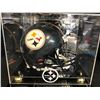 Image 1 : BEN ROETHLISBERGER SIGNED STEELERS FULL-SIZE REP HELMET W/CASE (JSA LOA)