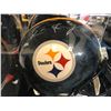 Image 2 : BEN ROETHLISBERGER SIGNED STEELERS FULL-SIZE REP HELMET W/CASE (JSA LOA)