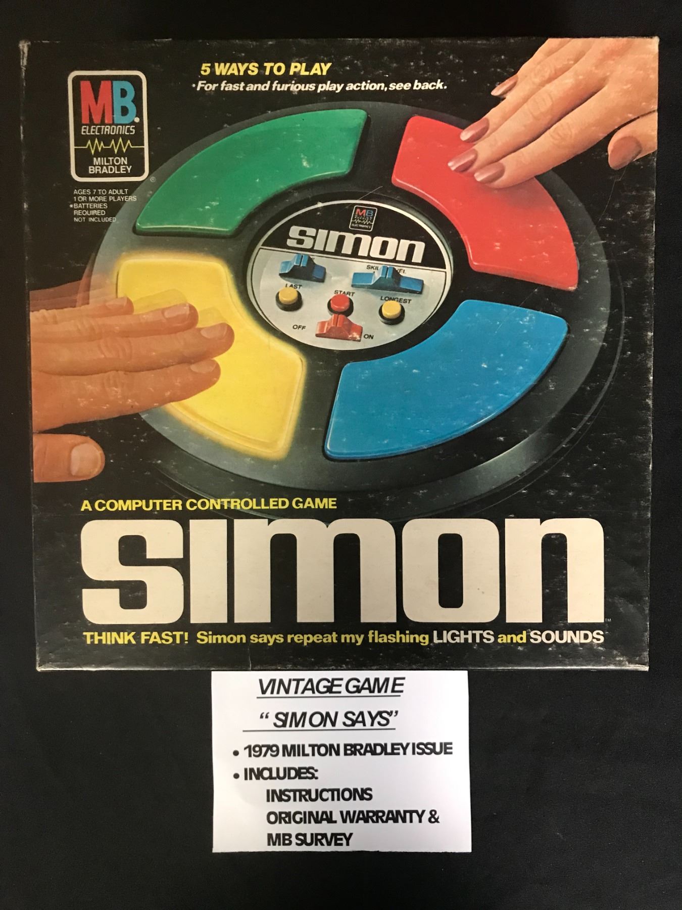 VINTAGE SIMON SAYS GAME