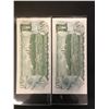 Image 2 : 1973 $1 CANADA BANK NOTES (X2)