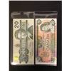 Image 1 : 1979/ 1991 $20 CANADA BANK NOTES