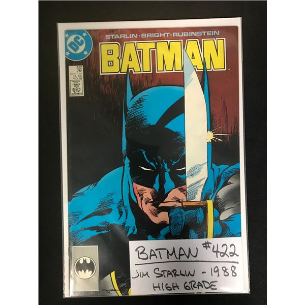 BATMAN #422 (DC COMICS) 1988