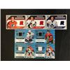 Image 1 : UD ROOKIE THREADS/ FLEER ULTRA UNIFORMITY HOCKEY CARD LOT