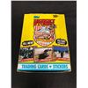 Image 1 : 1991 Topps Desert Storm - Coalition For Peace Trading Cards Full Box 36 packs