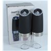 Image 1 : GRAVITY ELECTIC SALT AND PEPPER MILL SET