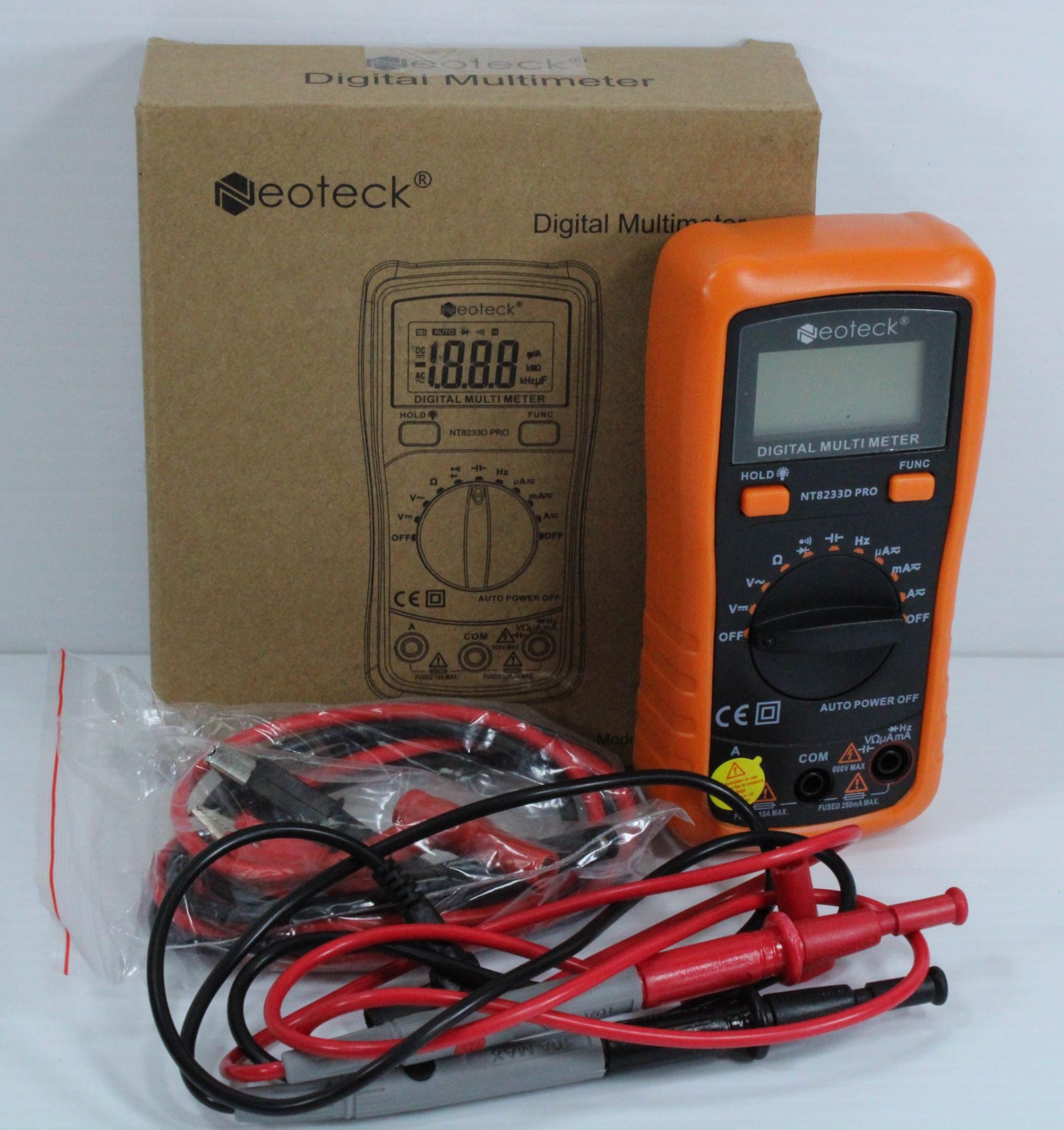 NEOTECK DIGITAL MULTIMETER MODEL MKT017