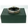 Image 8 : Rolex Mens 2 Tone Black String VS Diamond Oyster Perpetual Datejust Wristwatch