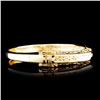 Image 2 : 18K Gold 1.97ctw Diamond Bangle