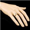 Image 3 : 14K Gold 1.10ctw Diamond Ring