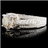 Image 2 : 18K White Gold 2.65ctw Diamond Ring