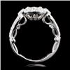 Image 3 : 14K Gold 0.94ctw Diamond Ring