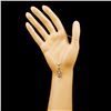 Image 3 : 14K Gold 0.64ctw Diamond Pendant