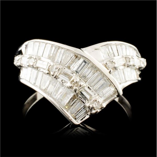 14K Gold 0.98ctw Diamond Ring