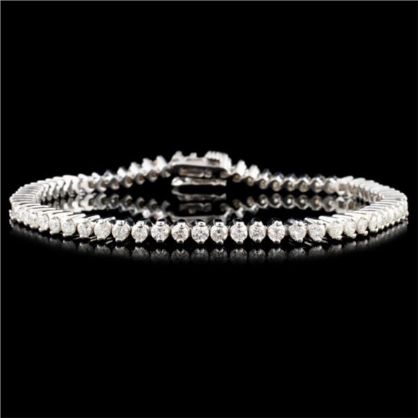 14K Gold 3.00ctw Diamond Bracelet