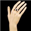 Image 4 : 18K Gold 3.08ct Alexandrite & 2.16ctw Diamond Ring