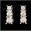 14K Gold 0.20ctw Diamond Earrings