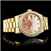 Image 4 : Rolex Day-Date 18K YG 1.35ct Diamond Wristwatch