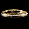 14K Yellow Gold 4.00ctw Diamond Bracelet