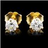 14K Gold 0.46ctw Diamond Earrings