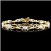 Image 1 : 14K Gold 1.00ctw Diamond Bracelet