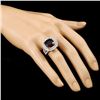 Image 4 : 18K Gold 8.65ct Rubellite & 1.44ctw Diamond Ring